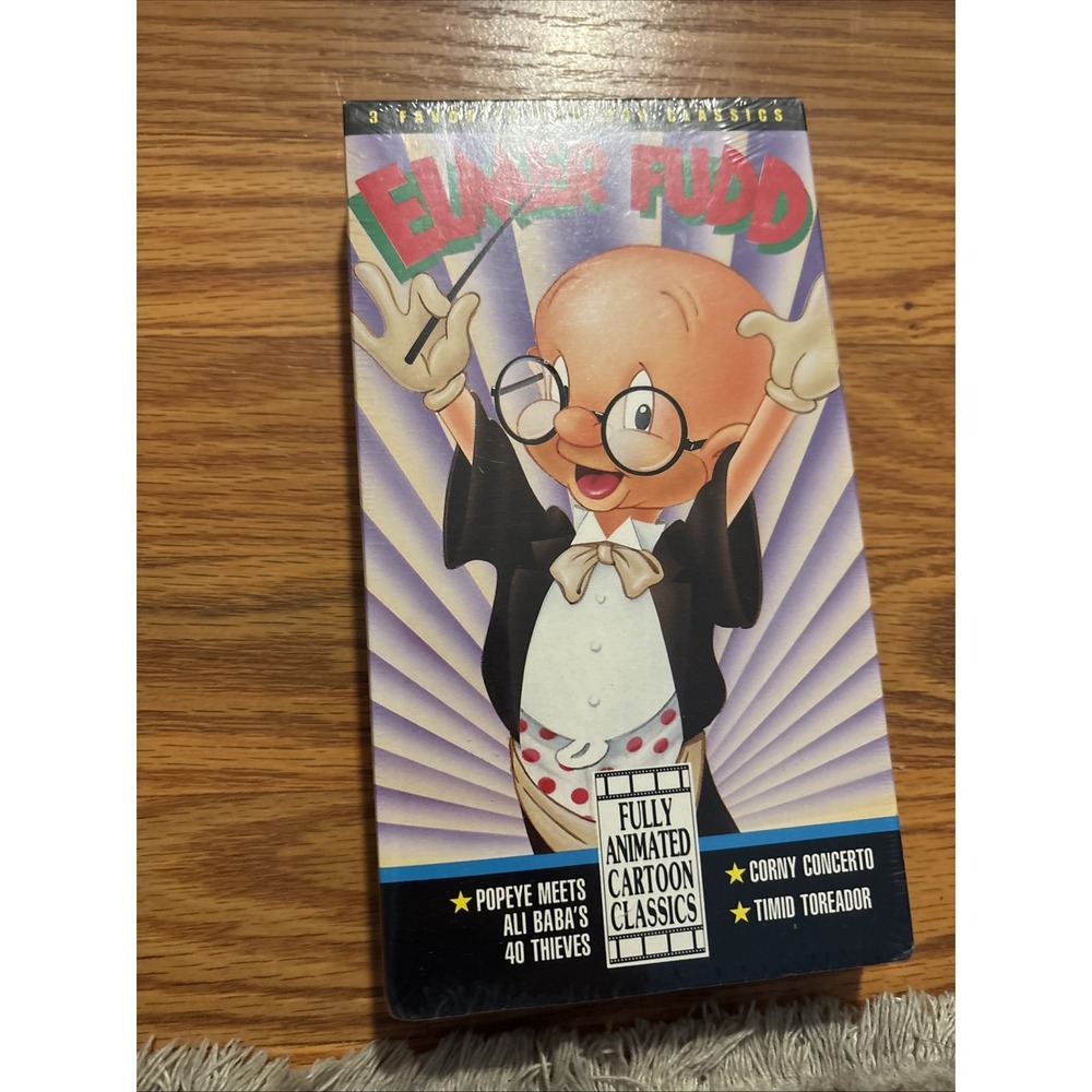 Favorite Cartoon Classics: Elmer Fudd (VHS 1992) NEW, SEALED